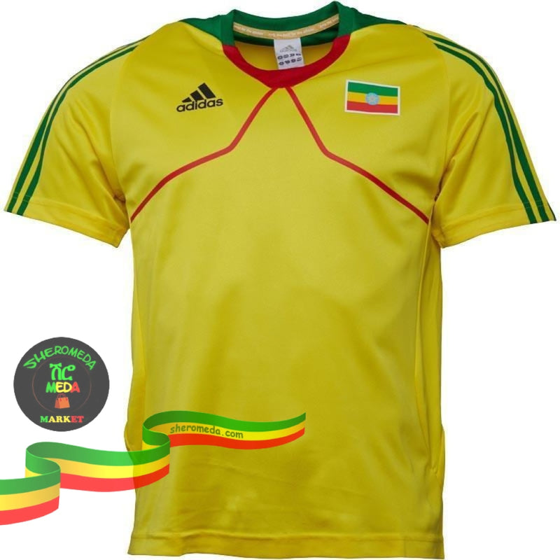 Yellow Ethiopia Shirt Sportswear